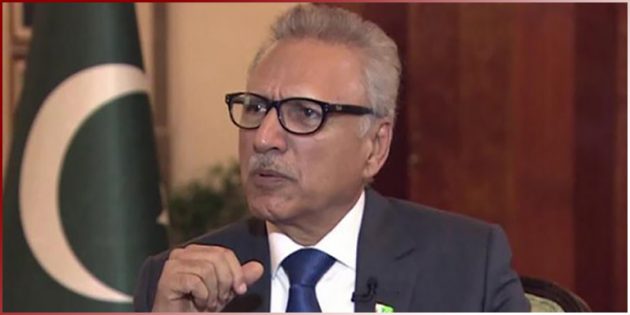 Arif Alvi on global warming