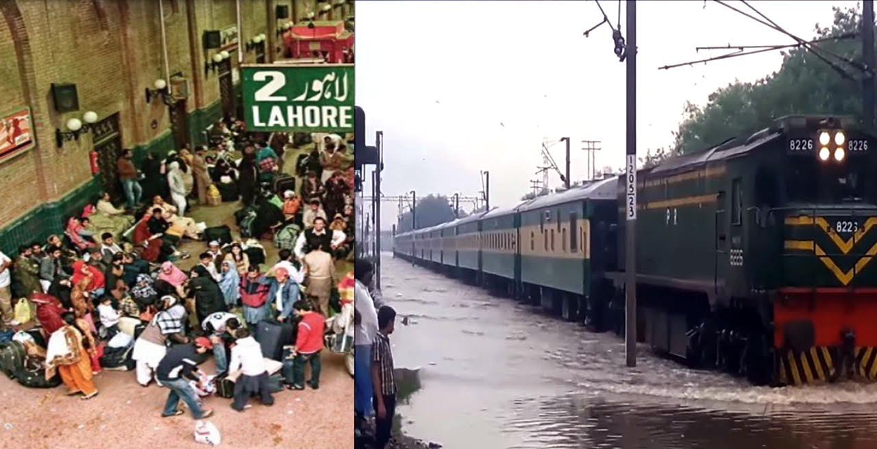 Train service effected due to heavy Rain