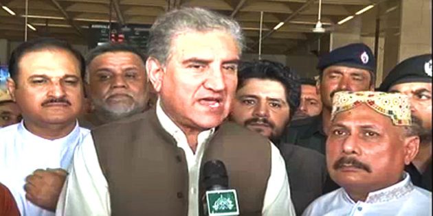 Shah Mahmood on Kashmir Hour