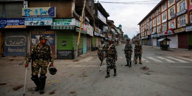 Indian clampdown