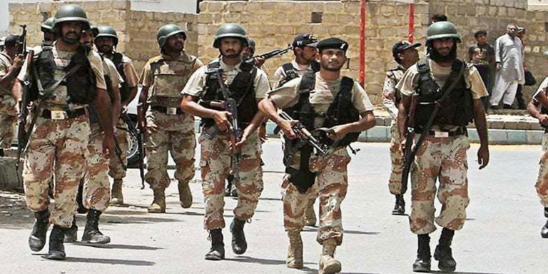 Rangers arrest nine suspects during Karachi raids