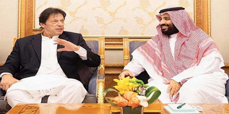 PM Imran held a meeting with Saudi Crown Prince