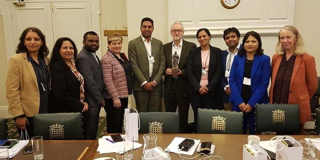 Members of the overseas Congress delegation