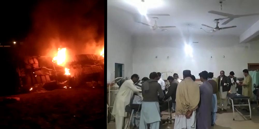 Three persons killed in Ghotki road accident