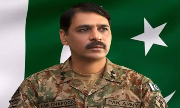 Director-General‎ Inter-Services Public Relations ‎Major General‎ ‎Asif Ghafoor