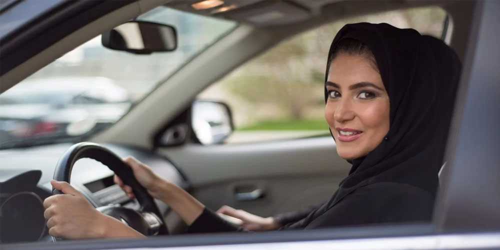 women driver