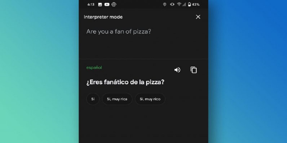 Interpreter-mode