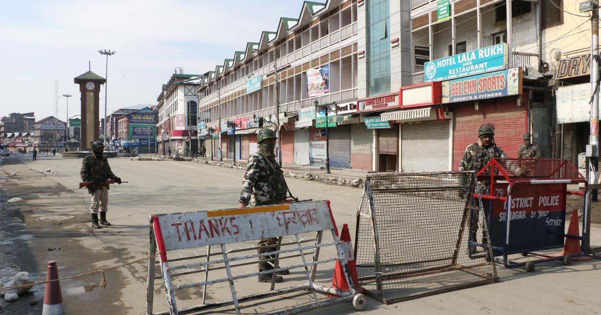 Kashmir lockdown