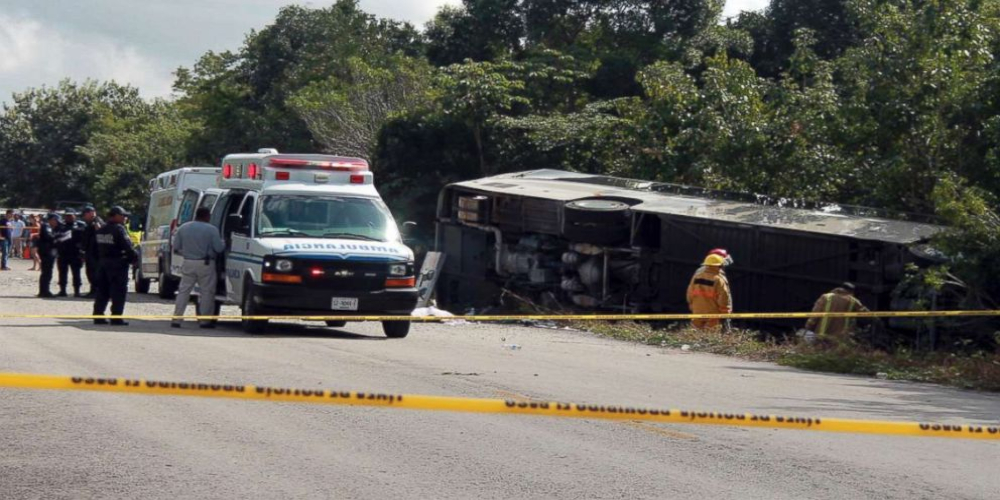 Mexico bus crash