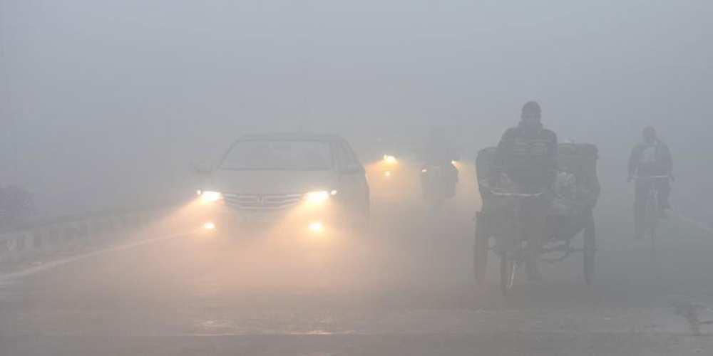 thick fog