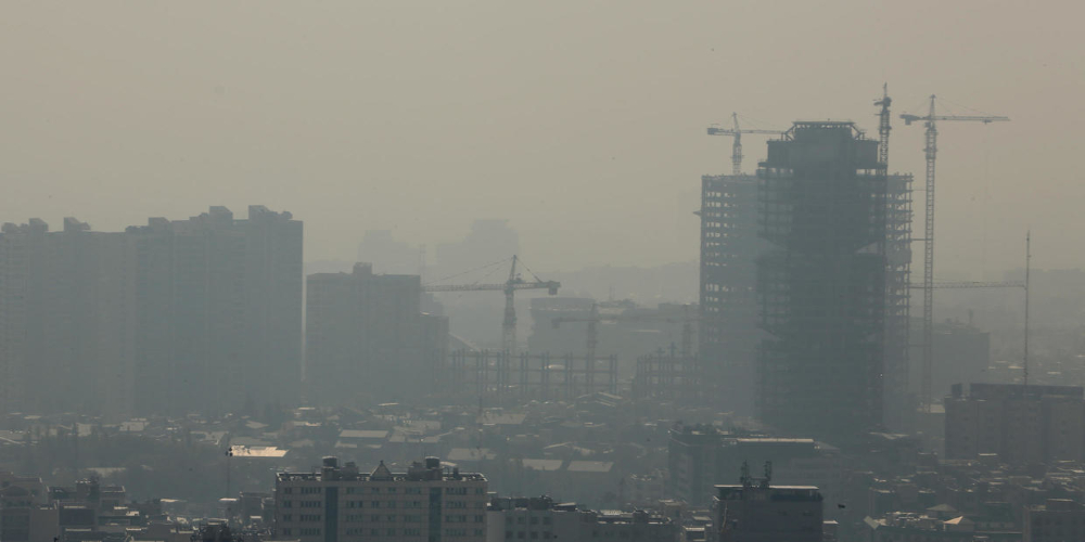 Smog in Iran