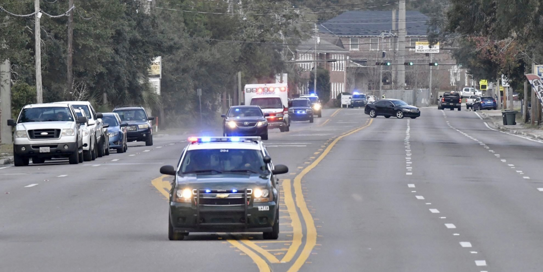 US Naval base attack killed three
