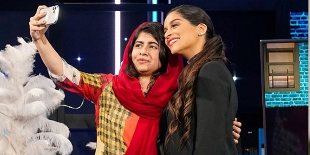 Malala’s selfie debut on Instagram