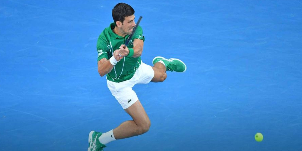 Brilliant Djokovic