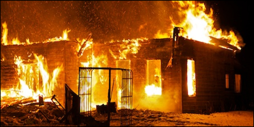 Fire in Thatta