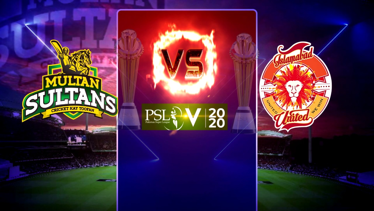 PSL 2020 Live updates: Islamabad United VS Multan Sultans