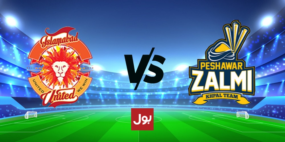 PSL 2020-Islamabad United to play against Peshawar Zalmi tonight