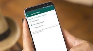 whatsapp status hide