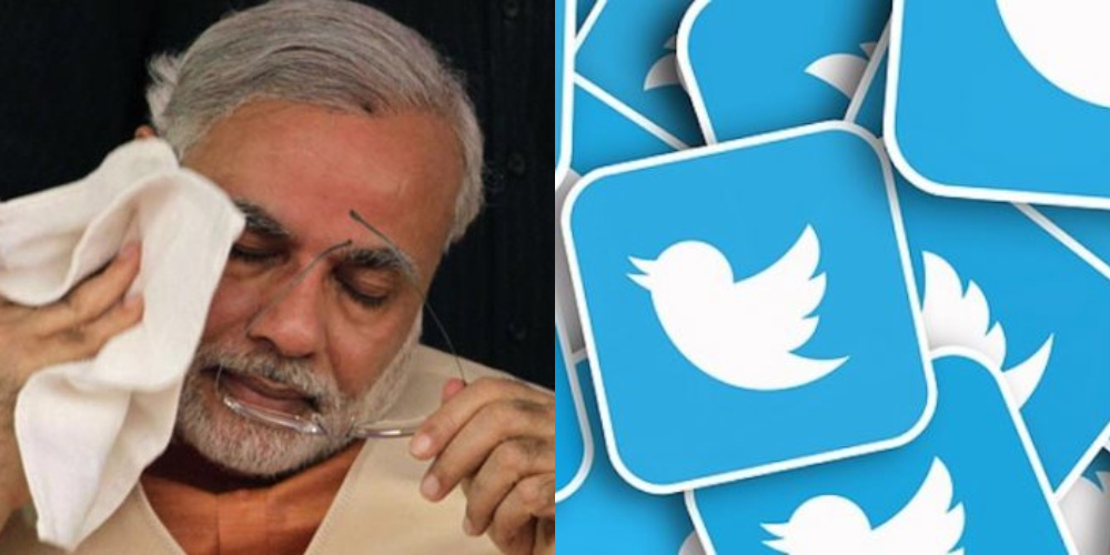 Modi Twitter hacked