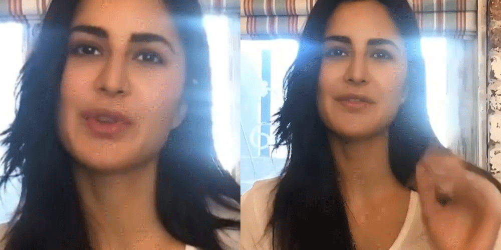 Katrina Kaif accidentally began a live video on Instagram