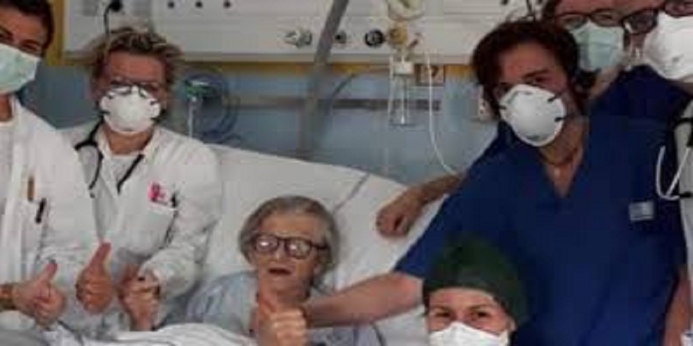 Coronavirus-This 95-year-old Italian woman becomes the oldest known survivor