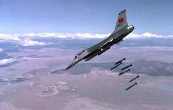 airstrikes
