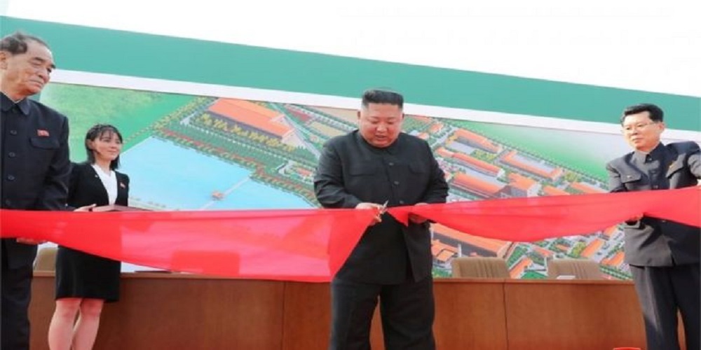 North Korean leader Kim Jong-un finally appears in public