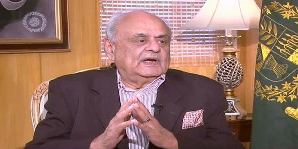 Interior Minister Ijaz Shah visits the residence of Late Pilot Sajjad Gul