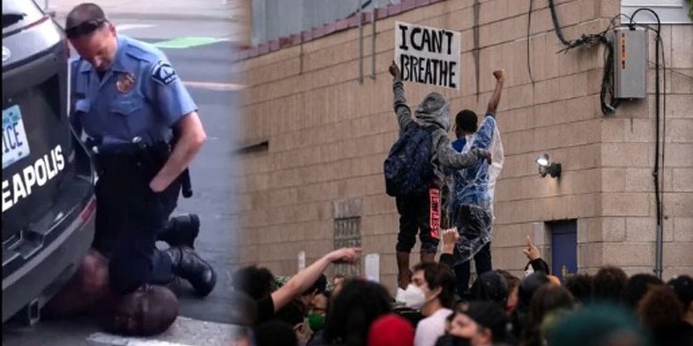 Protest erupts after Police killed unarmed black man in Minnesota