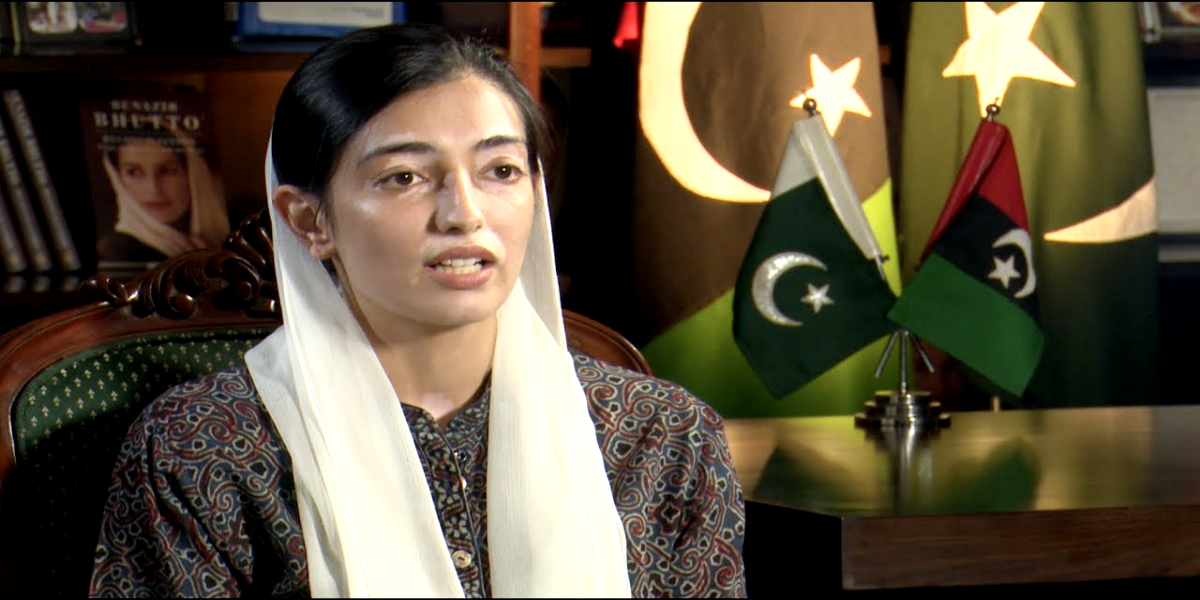 Aseefa Bhutto salutes to brave officers who fought in Pakistan stock exchange attack