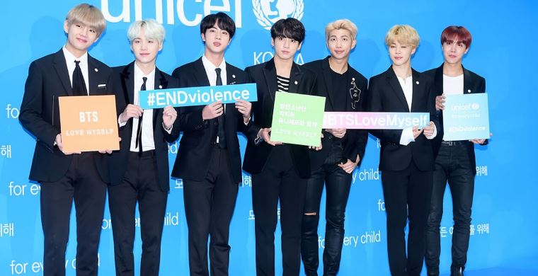 BTS inspire award