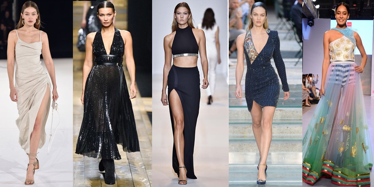 Models tripped on runway