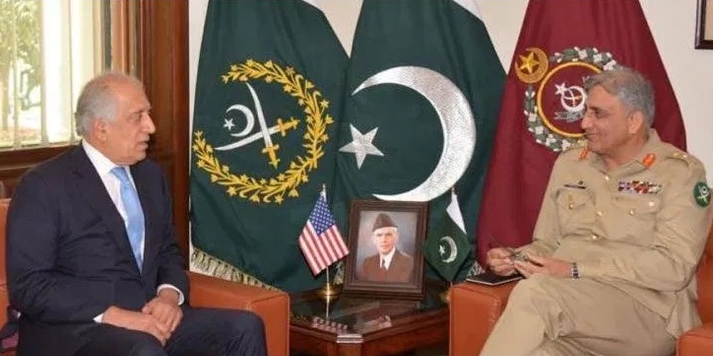 COAS, Zalmay Khalilzad discuss security situation