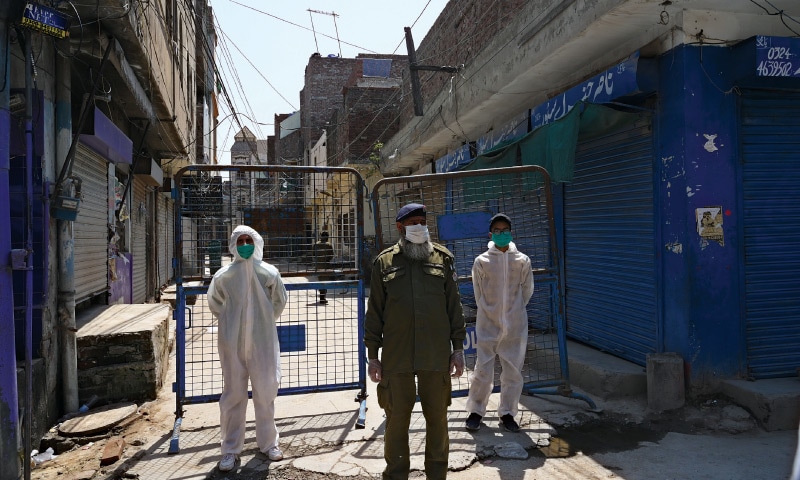 Lahore areas sealed