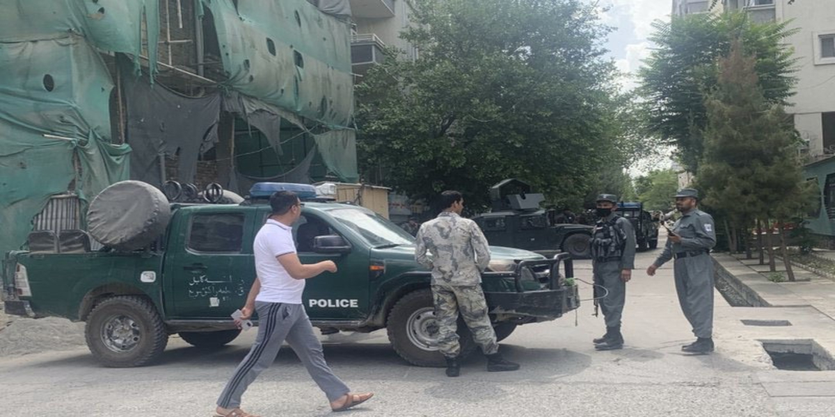 KABUL: Four people in an explosion at a mosque during Friday prayers