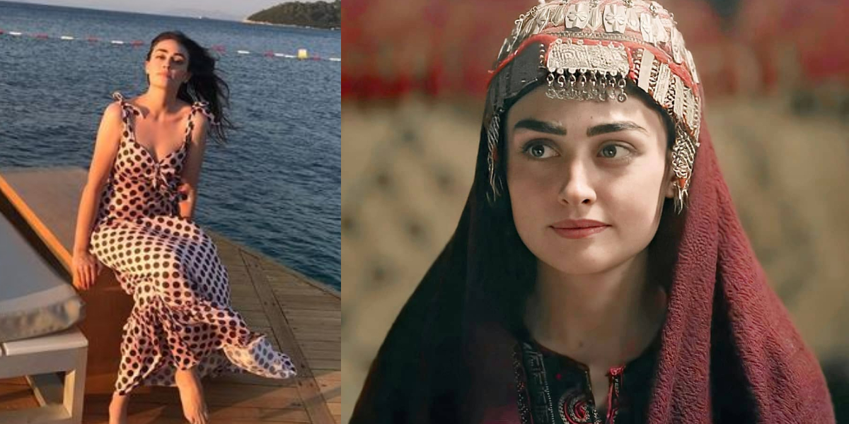 Esra Bilgiç summer dress