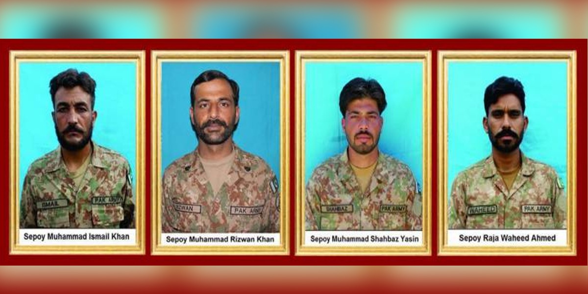 Security forces clash with terrorist in North Waziristan, 4 personnel martyr