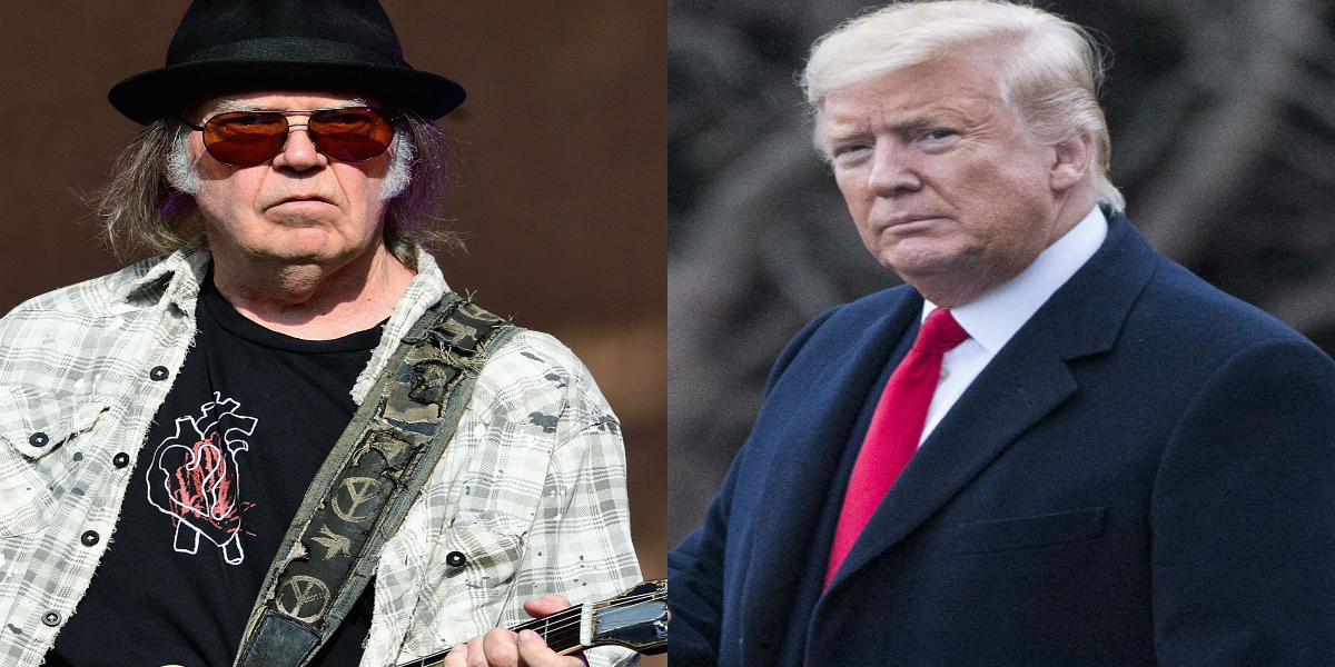 Neil Young sues Trump