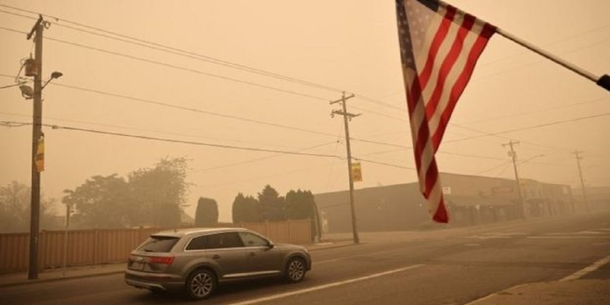 US Wildfires: Weather Service issues red flag warning