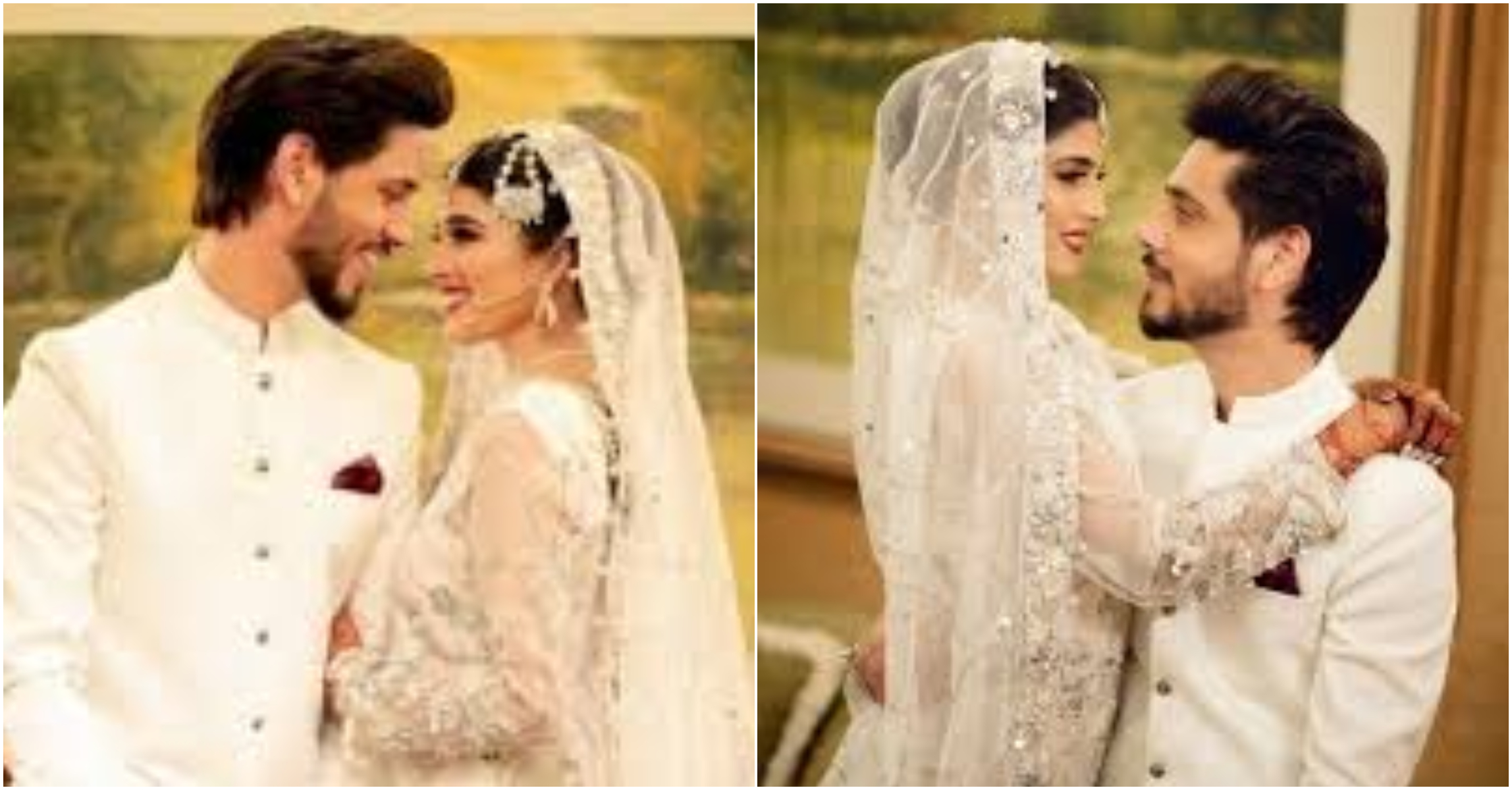 TV Ahmed Godil ties knot with Asra Ahmed, photos go viral
