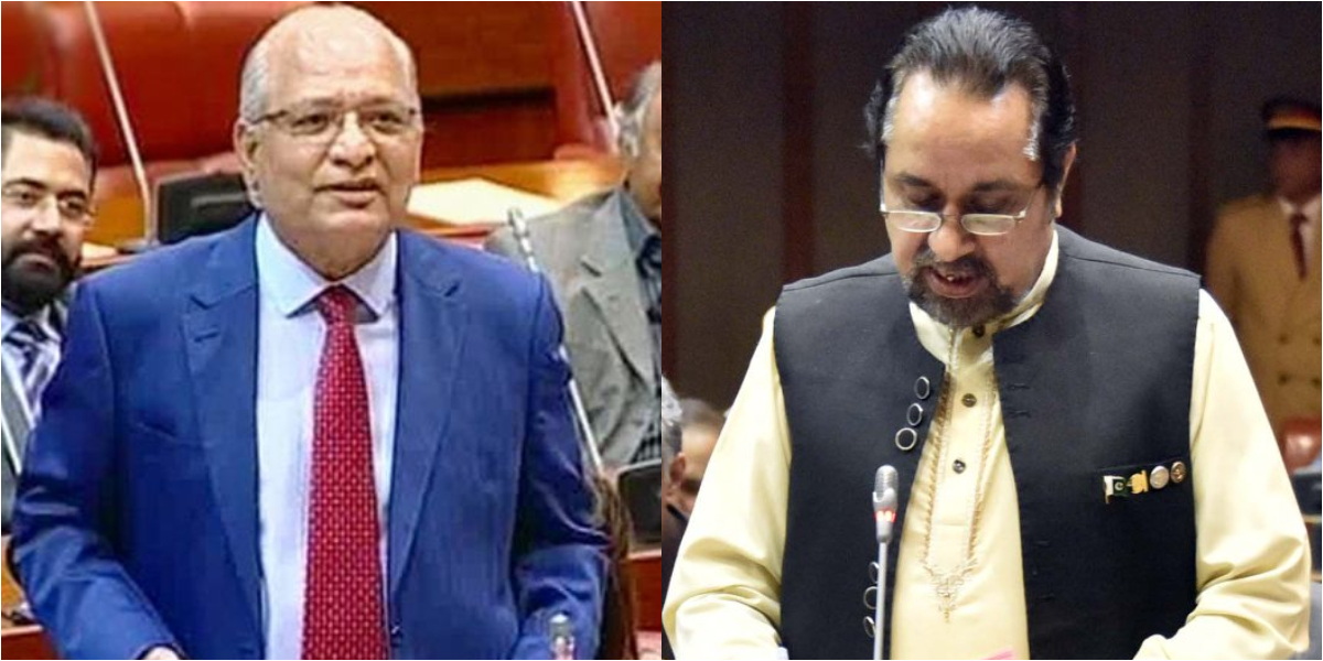 Senate session Mushahidullah, Mian Ateeq