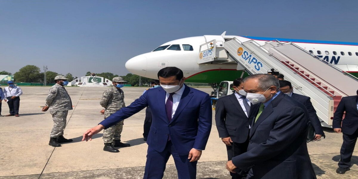 Uzbekistan Deputy PM Sardor Umurzakov arrives in Islamabad