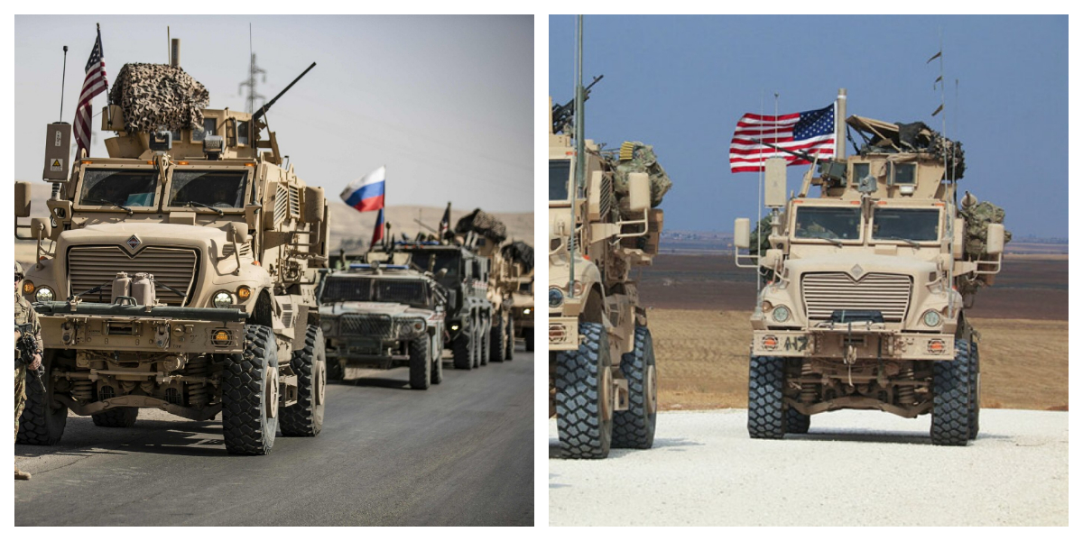 US-Russia Face off: US sends troops and armoured in Syria