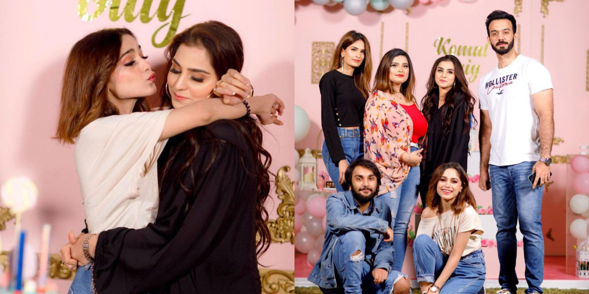 Aima Baig celebrates sisters Birthday
