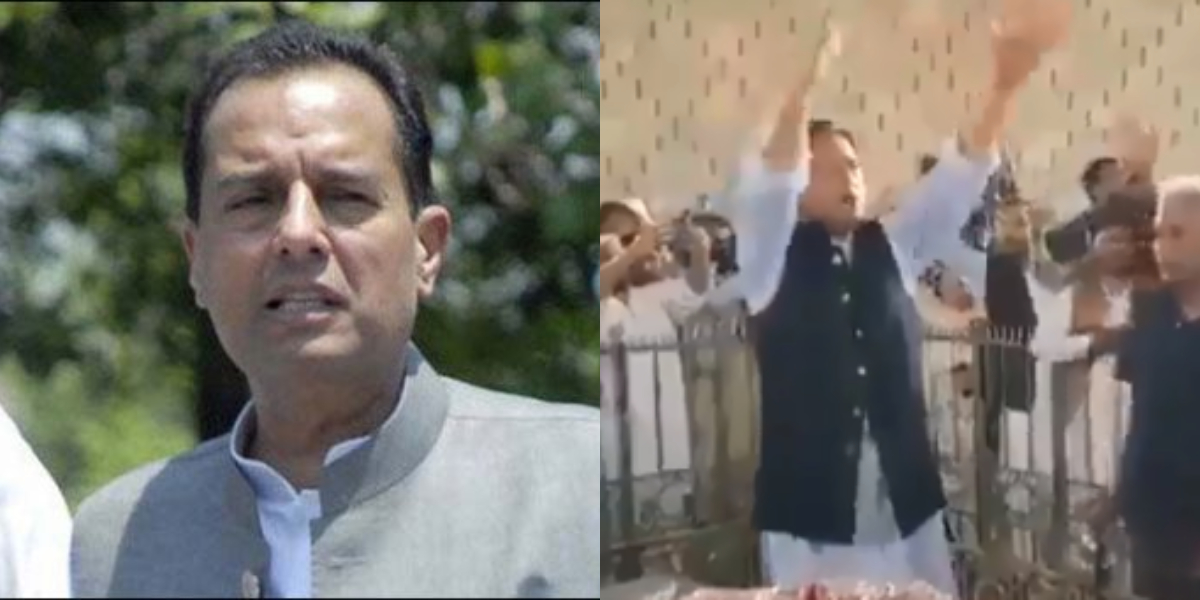 PDM Karachi Jalsa - Captai Safdar disrespects quaid