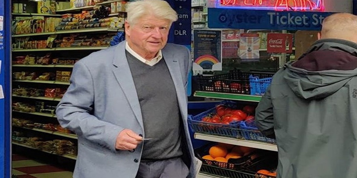 British PM's Father Apologizes For Not Wearing Mask While Shopping