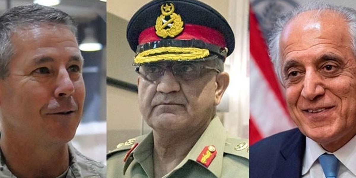 COAS Calls on Zalmay Khalilzad, General Austin Scott Miller