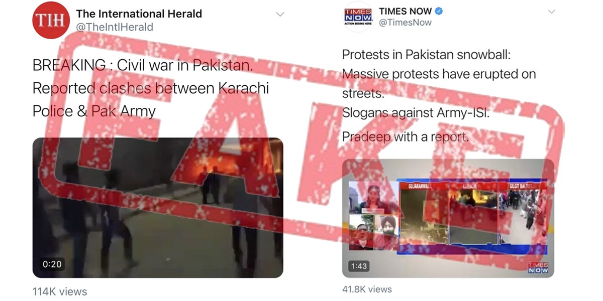 Indian Media Faces Humiliation Over False Claims Of 'Civil War' In Pakistan