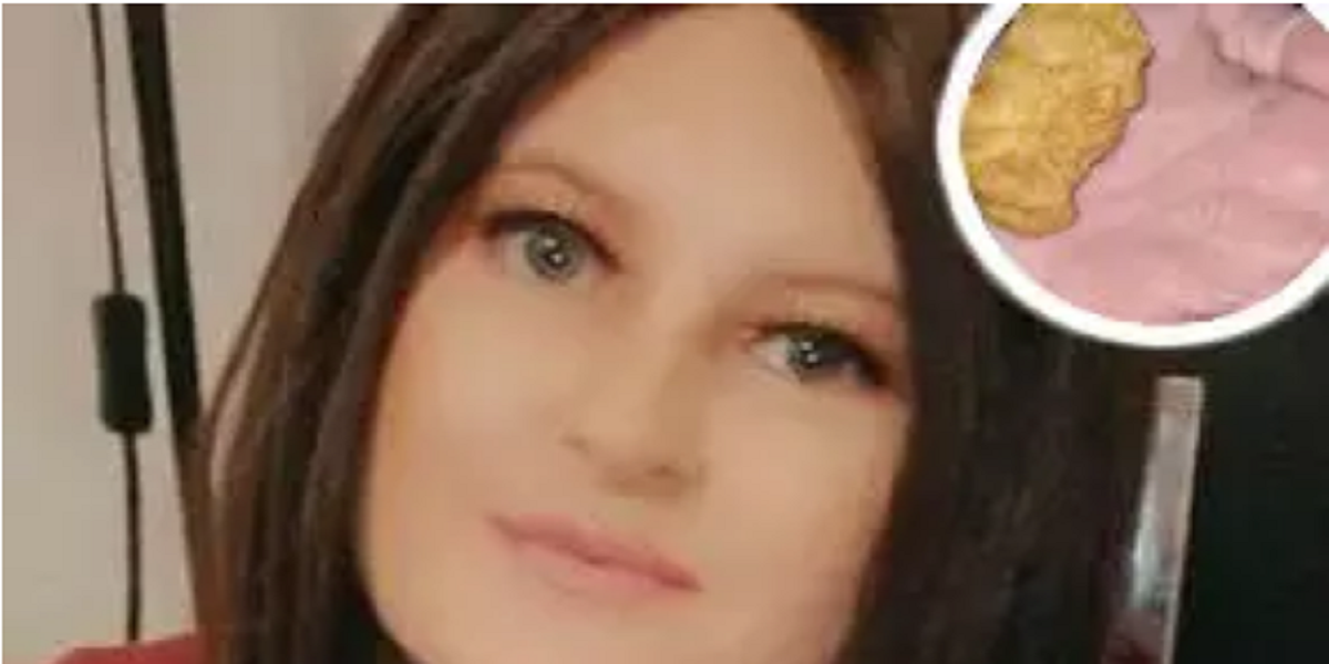 girl McDonalds Nuggets