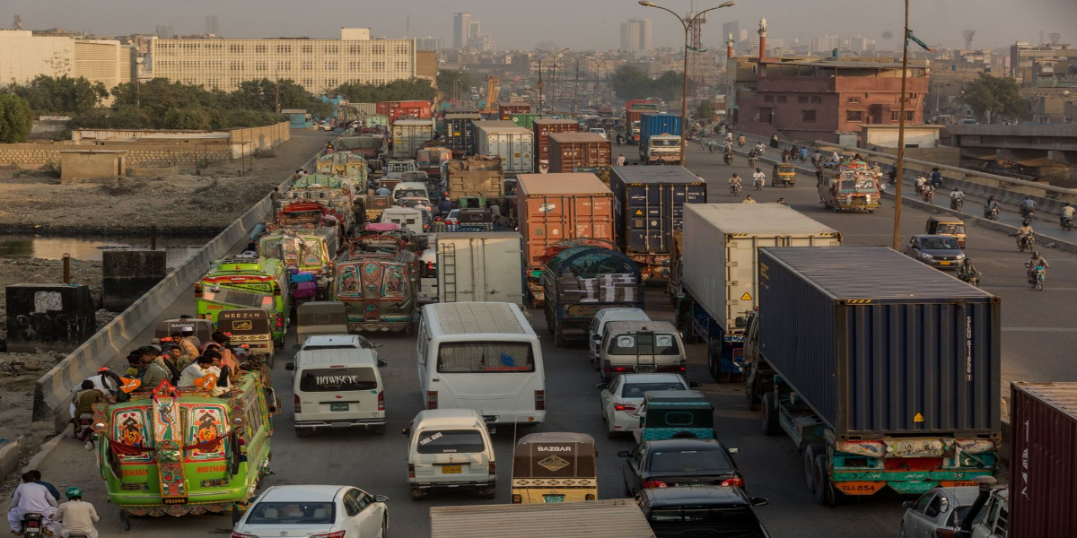 metropolitan city of Karachi